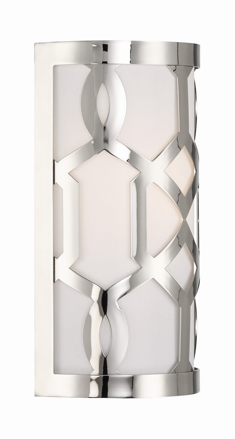 Crystorama - 2262-PN - One Light Wall Sconce - Jennings - Polished Nickel