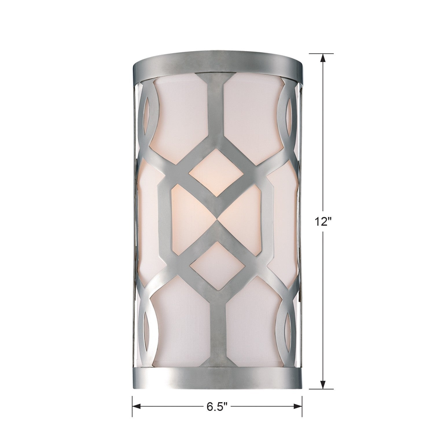 Crystorama - 2262-PN - One Light Wall Sconce - Jennings - Polished Nickel