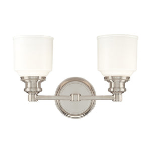 Hudson Valley - 3402-PN - Two Light Bath Bracket - Windham - Polished Nickel