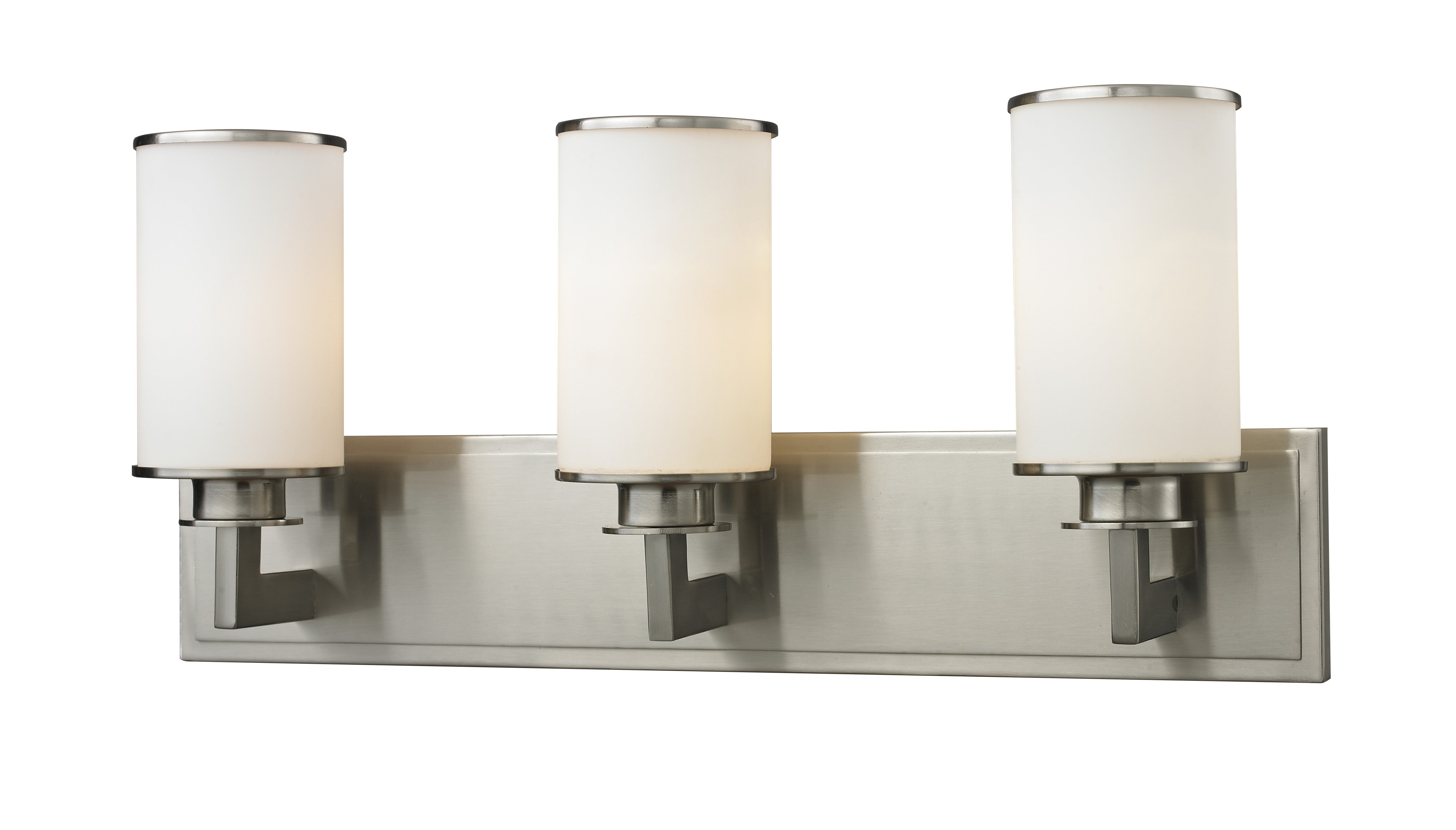 Z-Lite - 412-3V - Three Light Vanity - Savannah - Brushed Nickel