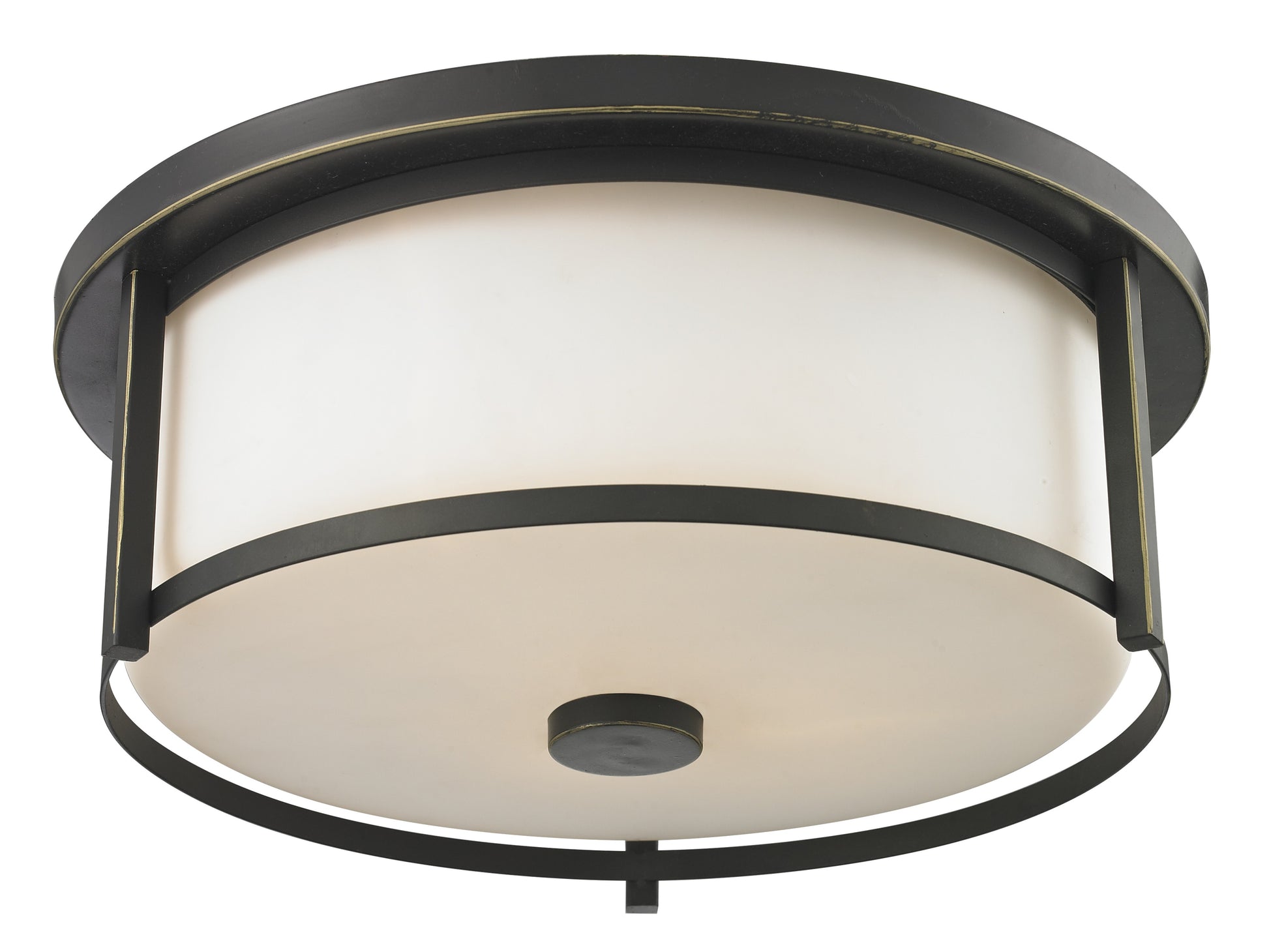 Z-Lite - 413F16 - Three Light Flush Mount - Savannah - Olde Bronze