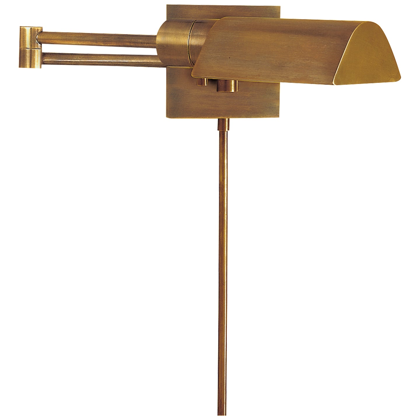 Visual Comfort Signature - 92025 HAB - One Light Swing Arm Wall Lamp - VC CLASSIC - Hand-Rubbed Antique Brass