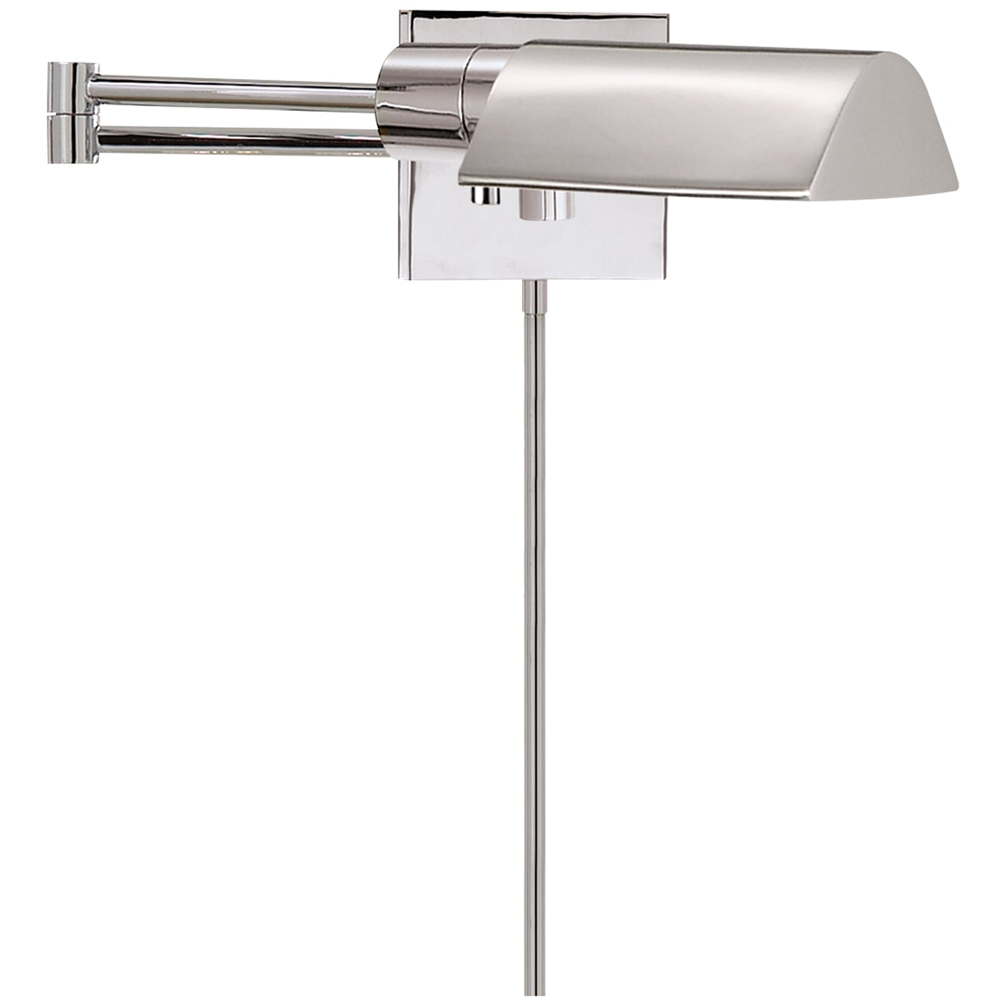 Visual Comfort Signature - 92025 PN - One Light Swing Arm Wall Lamp - VC CLASSIC - Polished Nickel