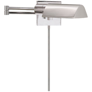 Visual Comfort Signature - 92025 PN - One Light Swing Arm Wall Lamp - VC CLASSIC - Polished Nickel