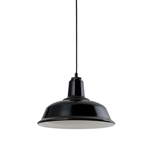 Troy Lighting - 5DRH14MBK-BC - One Light Pendant - Bryson - Gloss Black