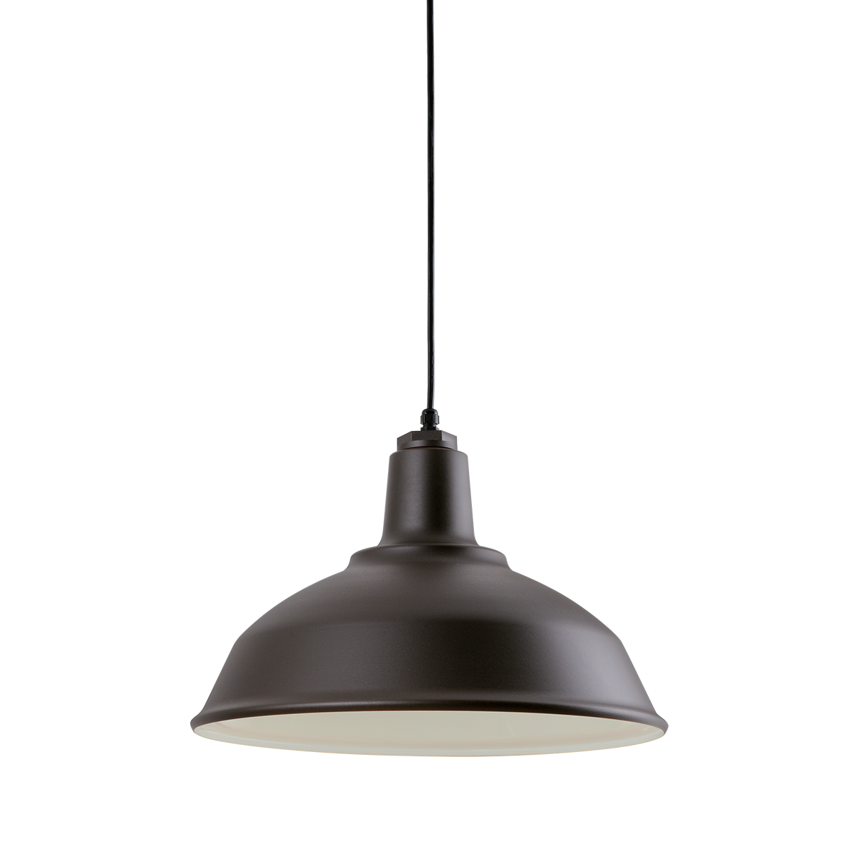 Troy Lighting - 5DRH14MBK-BC - One Light Pendant - Bryson - Gloss Black