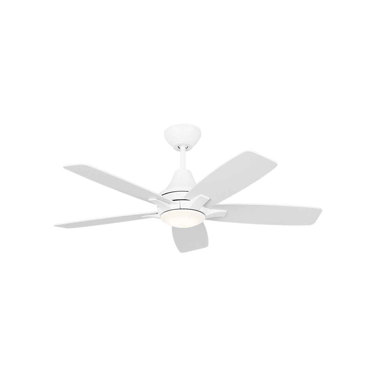 Generation Lighting - 5LWDR44RZWD - 44" Ceiling Fan - Lowden 44 LED - Matte White