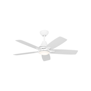 Generation Lighting - 5LWDR44RZWD - 44" Ceiling Fan - Lowden 44 LED - Matte White