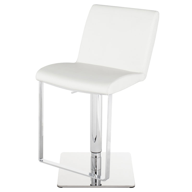 Nuevo - HGAF167 - Adjustable Stool - Lewis - White