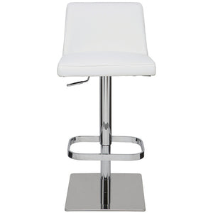 Nuevo - HGAR193 - Adjustable Stool - Rome - White