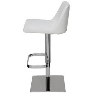 Nuevo - HGAR193 - Adjustable Stool - Rome - White