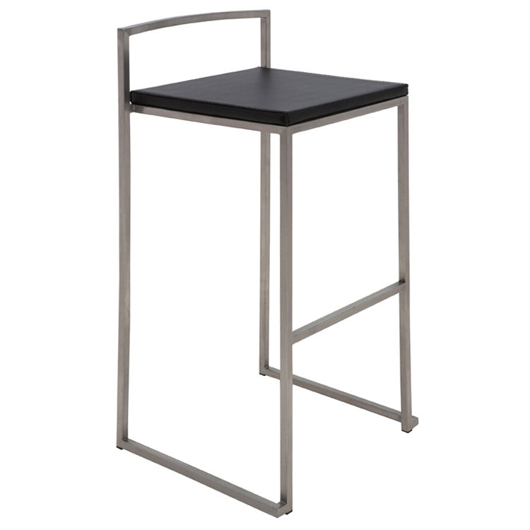 Nuevo - HGBO112 - Bar Stool - Genoa - Black