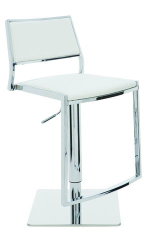 Nuevo - HGBO176 - Adjustable Stool - Aaron - White