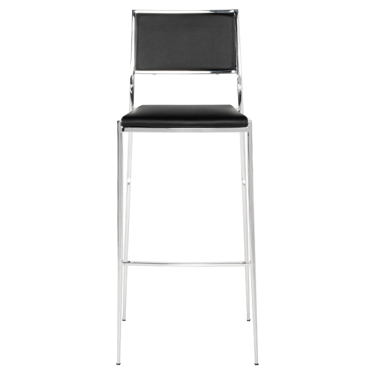 Nuevo - HGBO177 - Bar Stool - Aaron - Black