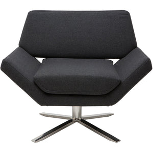 Nuevo - HGDJ742 - Occasional Chair - Sly - Dark Grey