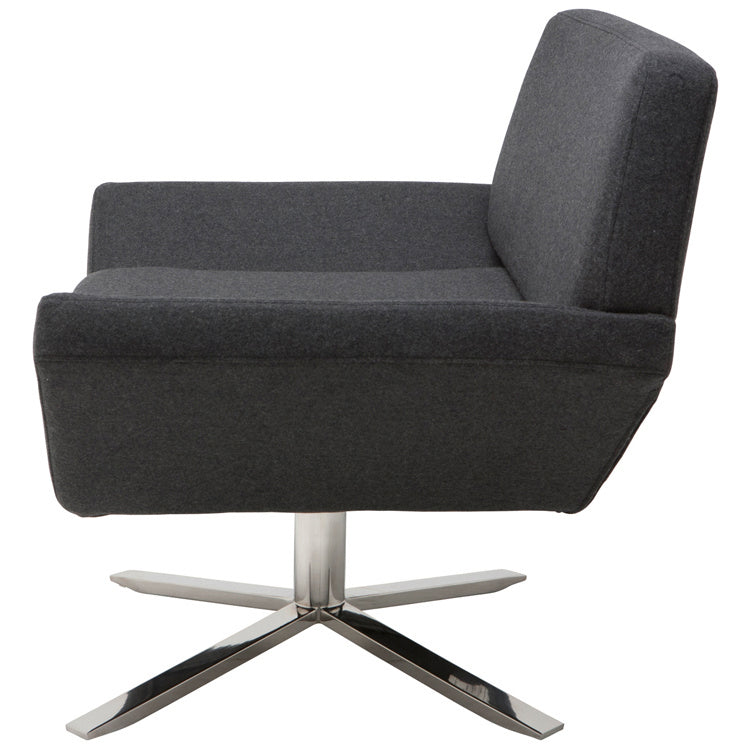 Nuevo - HGDJ742 - Occasional Chair - Sly - Dark Grey