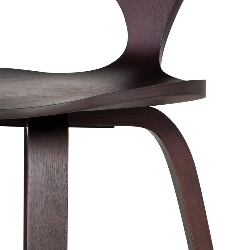 Nuevo - HGEM355 - Counter Stool - Satine - Dark Walnut