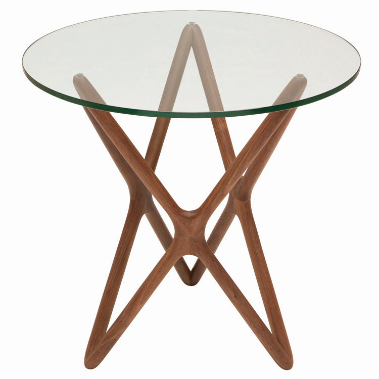 Nuevo - HGEM371 - Side Table - Star - Walnut