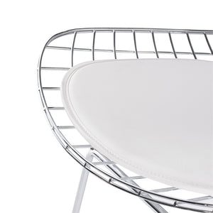 Nuevo - HGGA257 - Counter Stool - Wireback - White