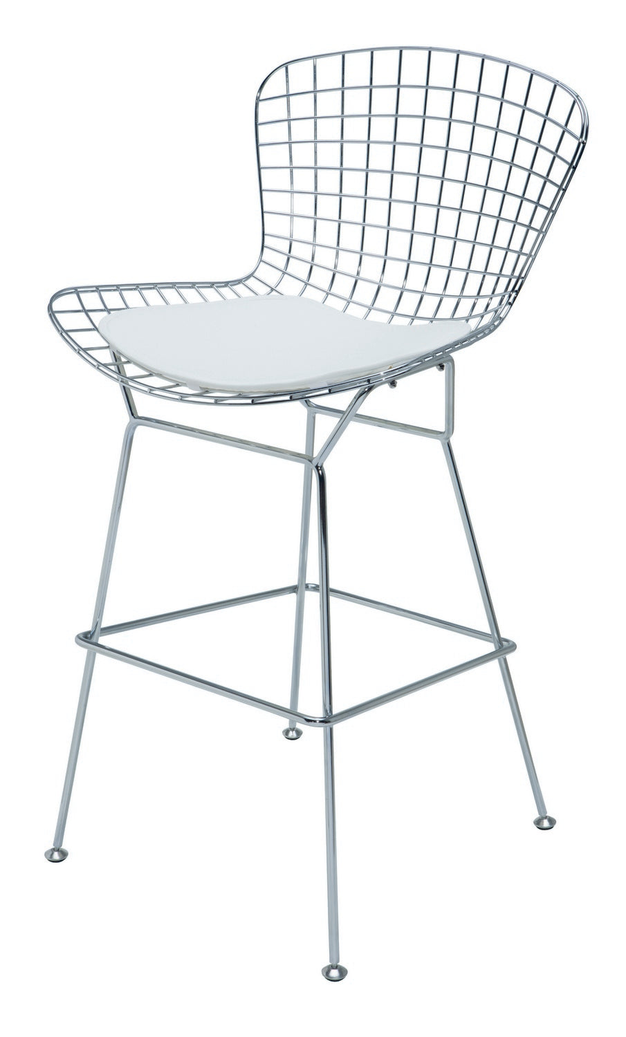 Nuevo - HGGA257 - Counter Stool - Wireback - White