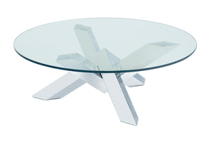 Nuevo - HGTA524 - Coffee Table - Costa - Silver