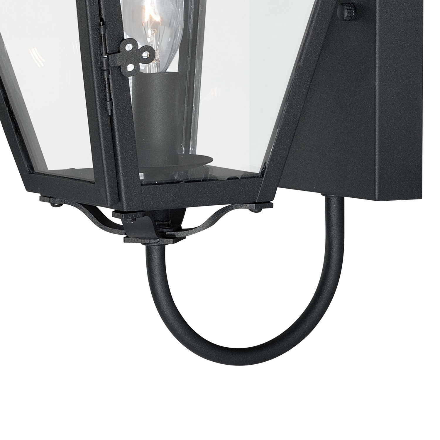 Vaxcel - T0078 - One Light Outdoor Wall Mount - Nottingham - Textured Black