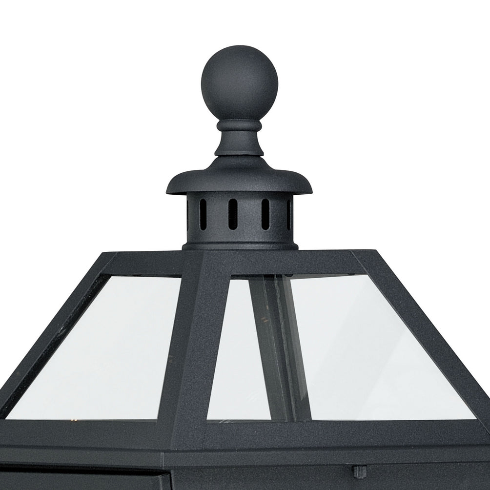 Vaxcel - T0079 - Three Light Outdoor Wall Mount - Nottingham - Textured Black