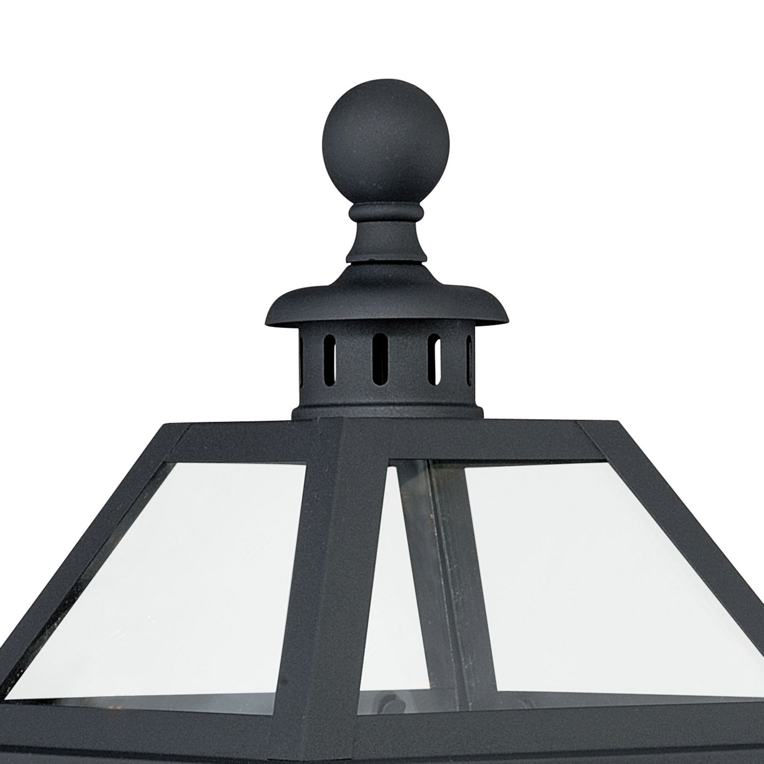 Vaxcel - T0082 - Three Light Outdoor Post Mount - Nottingham - Textured Black