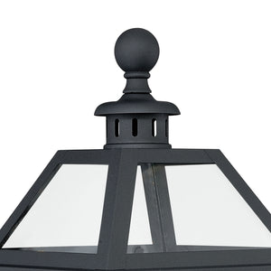 Vaxcel - T0082 - Three Light Outdoor Post Mount - Nottingham - Textured Black