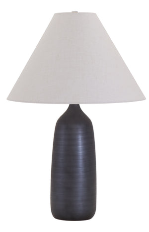 House of Troy - GS100-BM - One Light Table Lamp - Scatchard - Black Matte