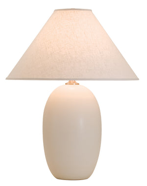House of Troy - GS150-WM - One Light Table Lamp - Scatchard - White Matte