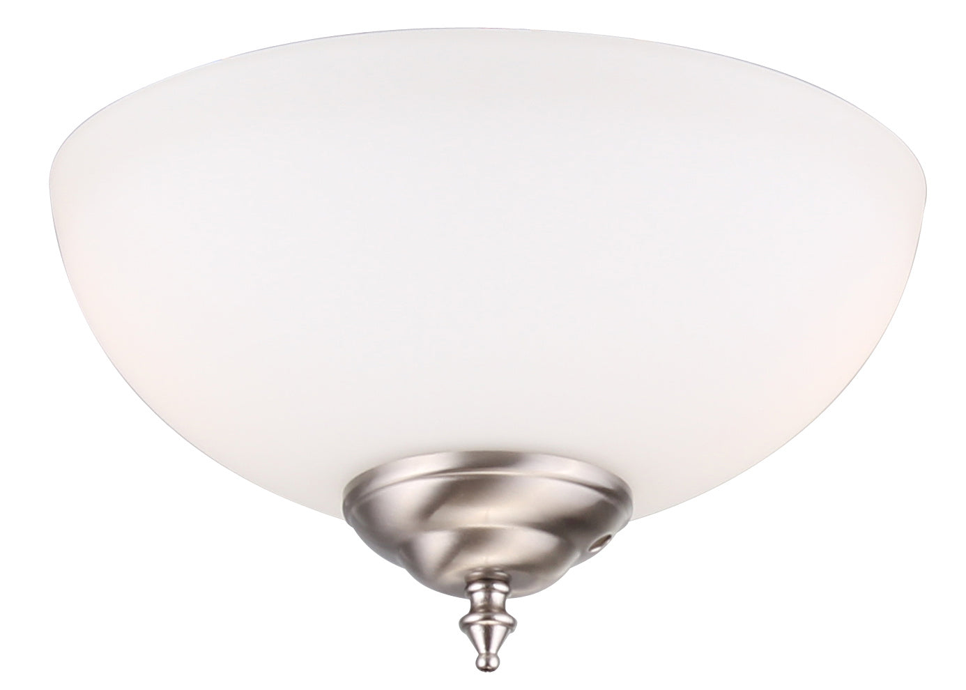 Wind River Fan Company - KG150 - LED Fan Light Kit - Light Kit - Nickel/oiled bronze/white
