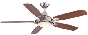 Wind River Fan Company - WR1440N - 52"Ceiling Fan - Solero - Nickel