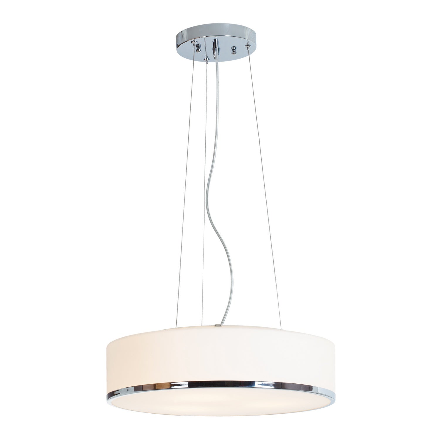 Access - 20673-CH/OPL - Three Light Pendant - Aero - Chrome