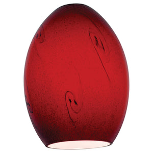 Access - 23123-RUSKY - Pendant Glass Shade - FireBird - Ruby Sky