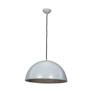 Access - 23767-GWH/SILV - One Light Pendant - Astro - Glossy White