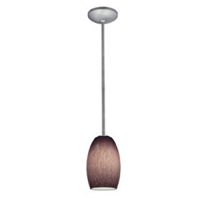 Access - 28078-1R-BS/PLC - One Light Pendant - Chianti - Brushed Steel