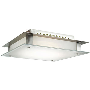 Access - 50031LEDD-BS/FST - LED Flush Mount - Vision SQ - Brushed Steel