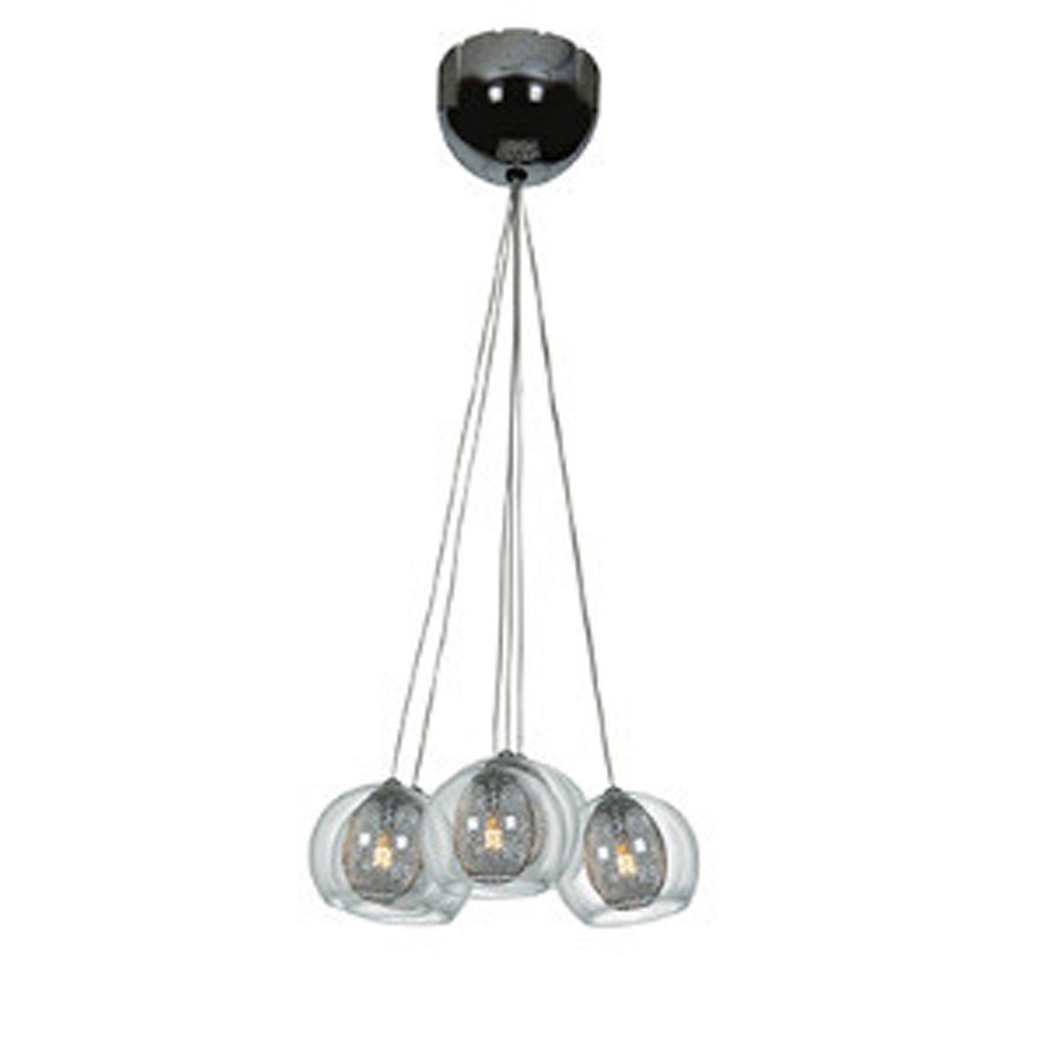 Access - 52077-CH/CLR - Seven Light Pendant - Aeria - Chrome