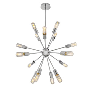 Access - 55542-CH - 16 Light Pendant - Flux - Chrome