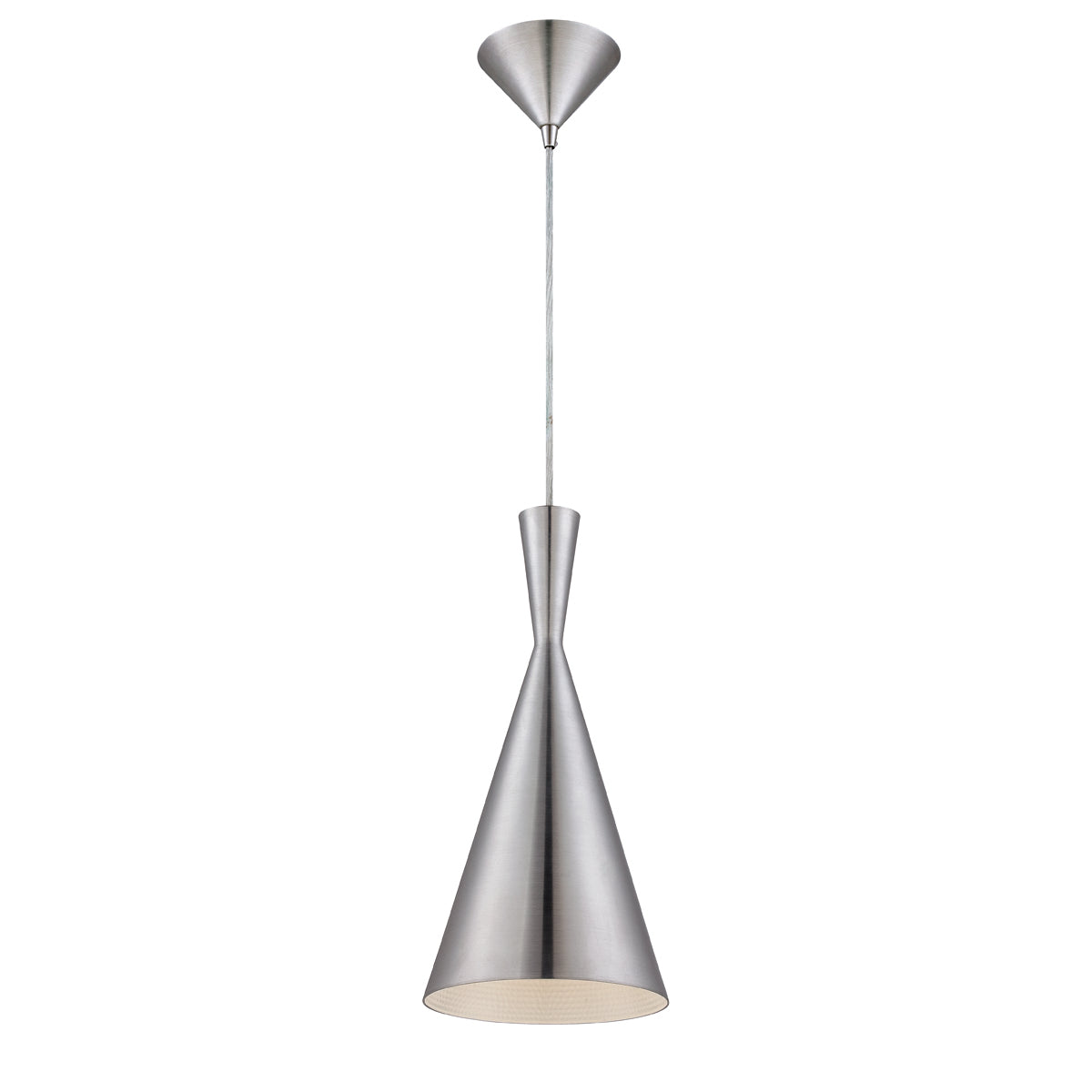 Eurofase - 20437-046 - One Light Pendant - Bronx - Brushed Nickel