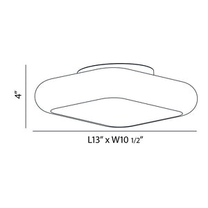 Eurofase - 26631-011 - LED Flush Mount - Alma - Bronze