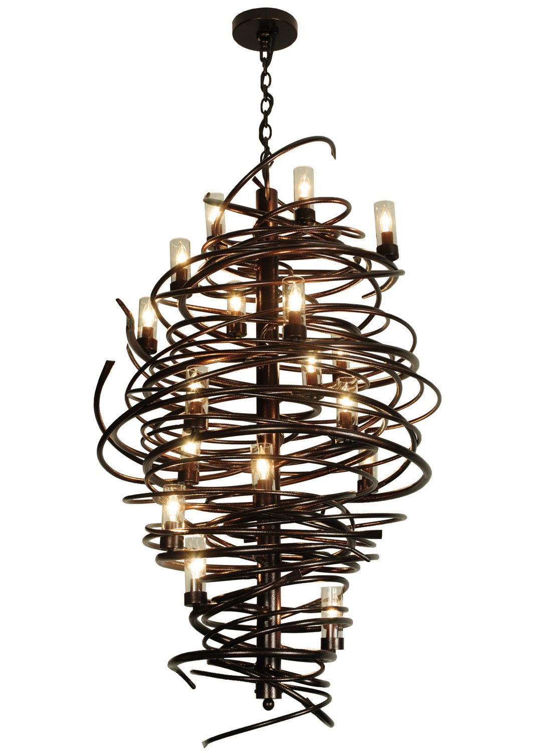 Meyda Tiffany - 117475 - 18 Light Chandelier - Centric - Copper Vein