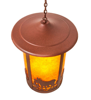 Meyda Tiffany - 118489 - Eight Light Pendant - Fulton - Rust