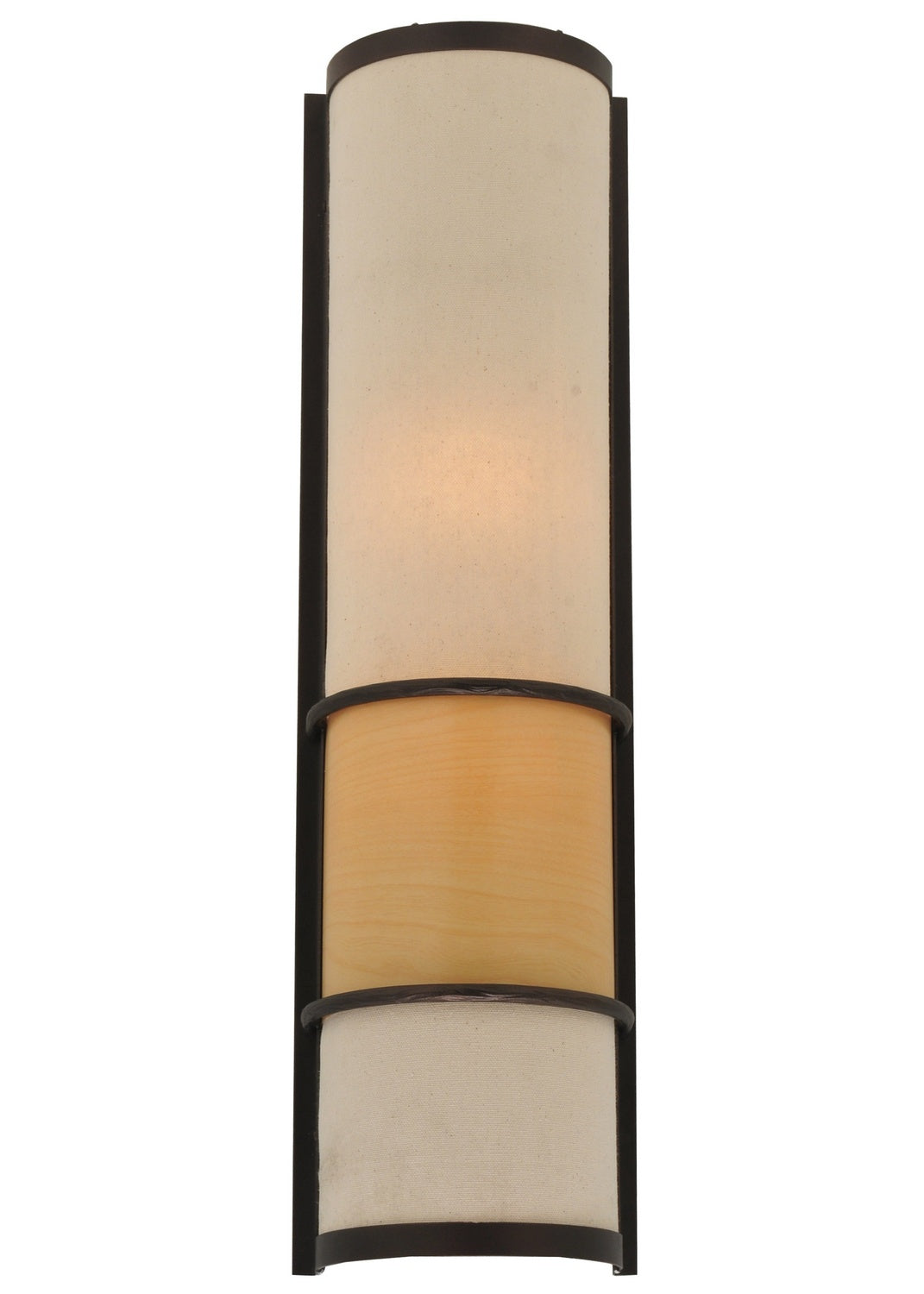 Meyda Tiffany - 118548 - Two Light Wall Sconce - Contempo - Mahogany Bronze