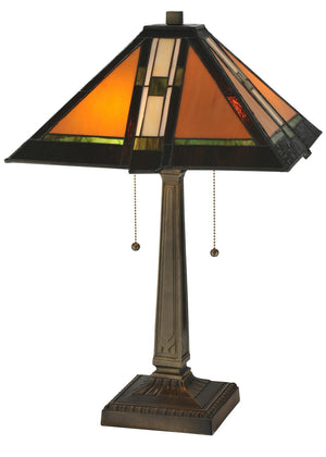 Meyda Tiffany - 119654 - Table Lamp - Montana Mission - Crystal