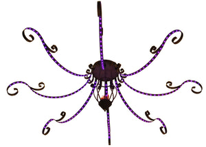 Meyda Tiffany - 121274 - Six Light Chandelier - Carnevale - Cajun Spice