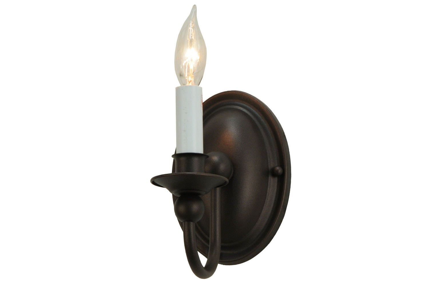 Meyda Tiffany - 123958 - One Light Wall Sconce - Newton - Mahogany Bronze