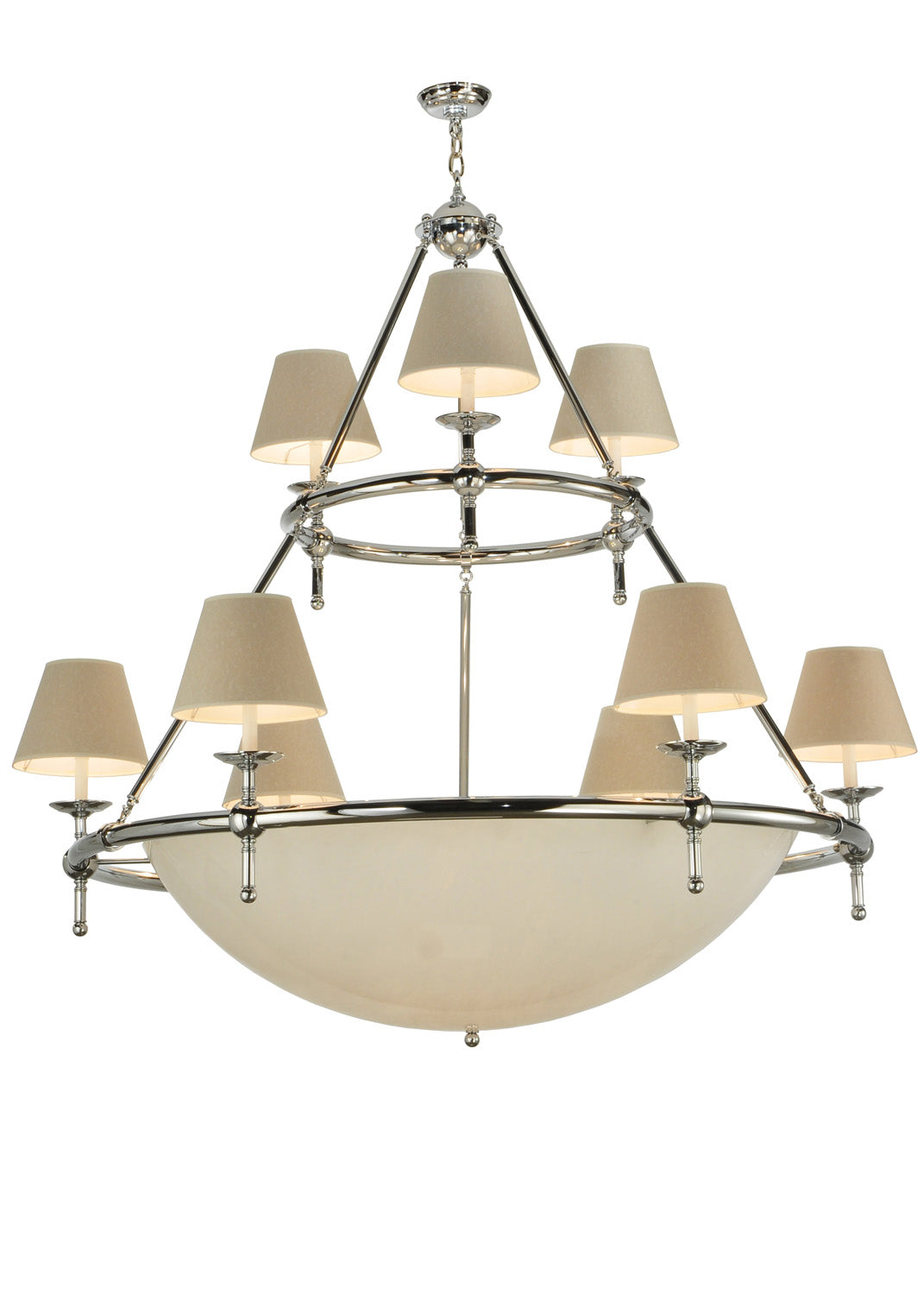 Meyda Tiffany - 125373 - 13 Light Chandelier - Messina - Chrome