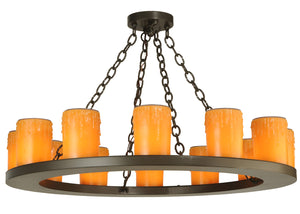 Meyda Tiffany - 125431 - 12 Light Chandelier - Loxley - Timeless Bronze